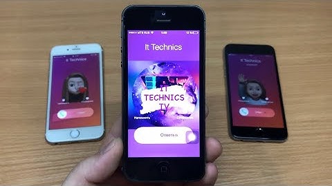 Incoming Call: IPhone 6 and IPhone 5