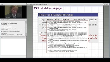 2013 NASA IV&V Workshop - Modeling the Image-Processing Behavior of the NASA Voyager Mission