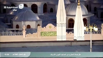 سورة البلد | بترتيل الشيخ د. أحمد الحذيفي | صلاة المغرب من المسجد النبوي | ٢٢ شعبان ١٤٤١هـ