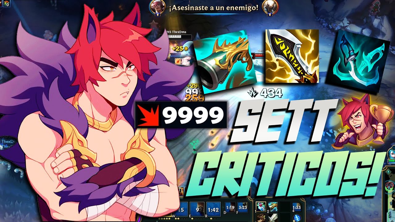 SETT FULL CRÍTICOS UN SOLO PUÑETAZO Y DESAPARECEN💀