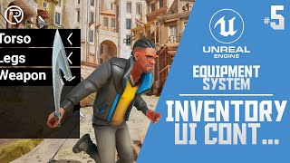 Unreal Engine 4 Tutorial - Equipment System Part 5: Inventory UI Continued