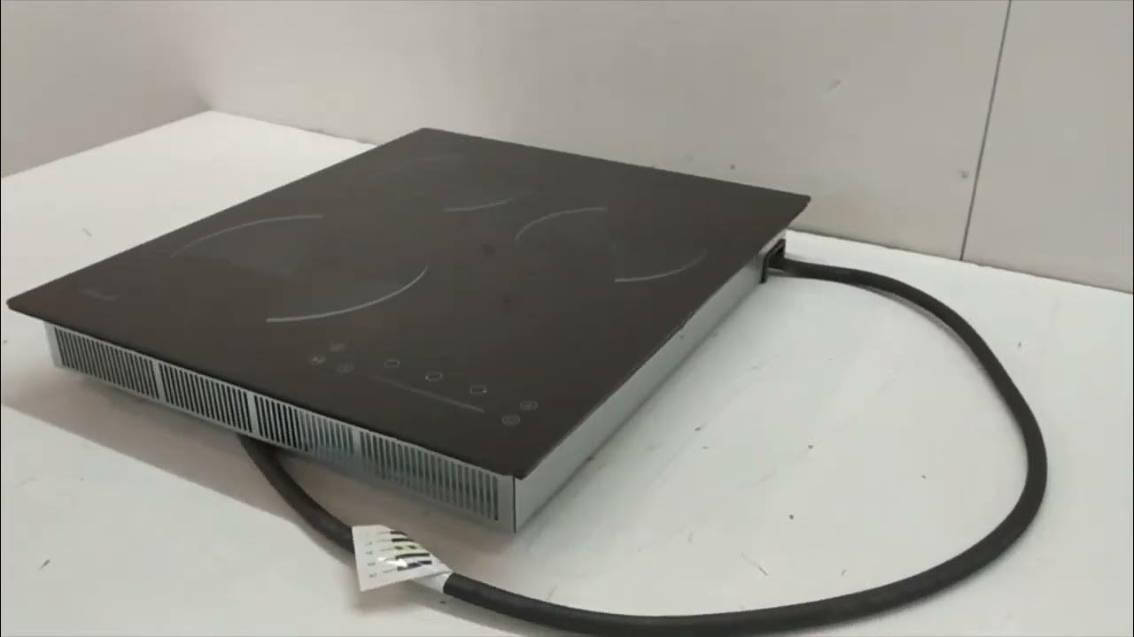 Варочная панель индукционная FORNELLI PIA 45 LUCE BL - YouTube