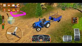Cargo Tractor Trolley Simulator 2023 - Offroad Transports screenshot 1