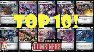 Top 10 Transformers TCG Actions (Wave 2: Rise of the Combiners)