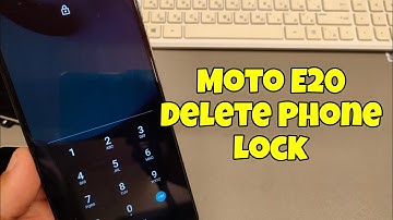Forgot Pin Code? Motorola Moto E20 (xt2155), Delete Pin, Pattern, Password Lock.