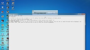Pingzapper tutorial