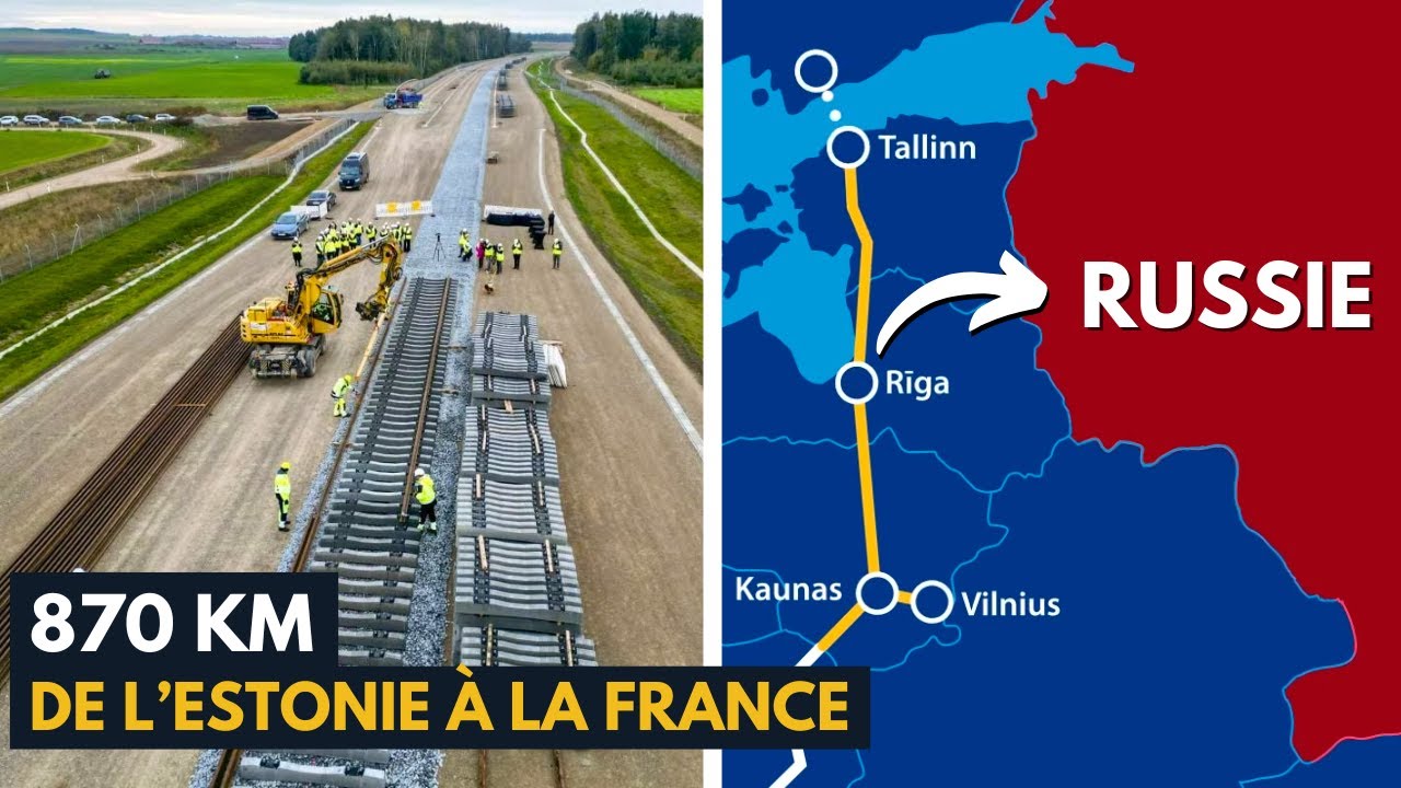 L’Europe Construit Une Nouvelle Ligne Ferroviaire De 7 Md€ Qui Terrifie La Russie