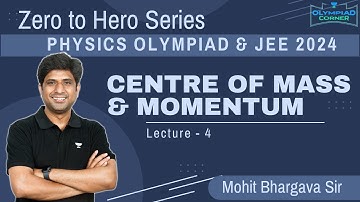 L-4 Centre of Mass and Momentum | Physics Olympiad & JEE 2024 | Mohit Bhargava