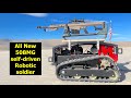 50BMG remote driven Robotic Tank soldier