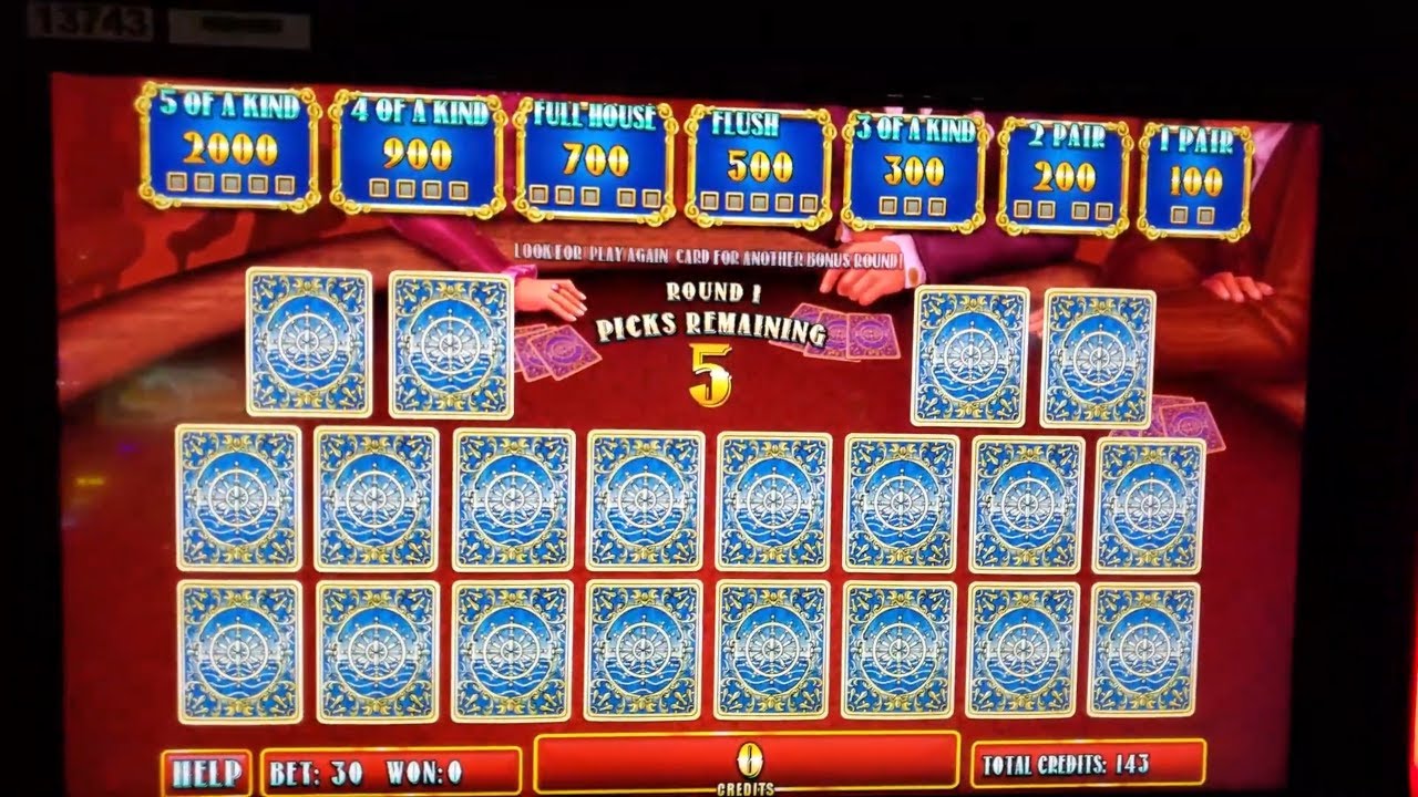 Big Dealer Bonus! on River Royale! Treasure Island Casino, Minnesota