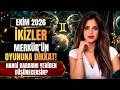 EKİM 2026 İKİZLER | MERKÜR’ÜN OYUNUNA DİKKAT! HANGİ KARARINI YENİDEN DÜŞÜNECEKSİN?