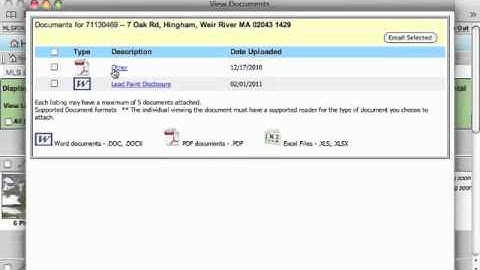 MLS Tips - Attaching Documents to Listings #5 of 100