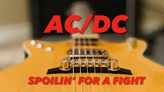 AC/DC Spoilin' for a Fight (Malcolm Young Guitar Lesson)