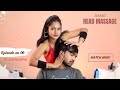 Greatest asmr head massage by aishwarya ep6  neck back shoulder and ear massage  durgapooja