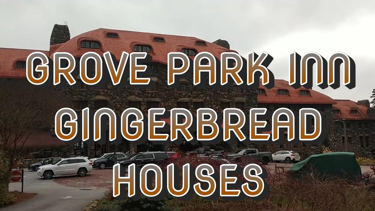 Grove Park Inn Gingerbread Houses YouTube