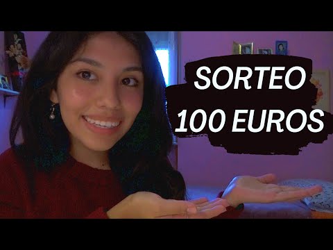 SORTEO DE 100€ y charla de 30 MINUTOS en ASMR Español (susurros lentos, semi inaudible, triggers)