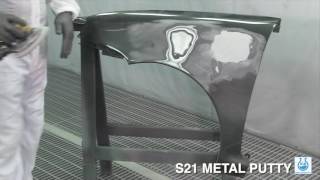 Famous ICR SPRINT Refinish S21 METAL PUTTY Profile