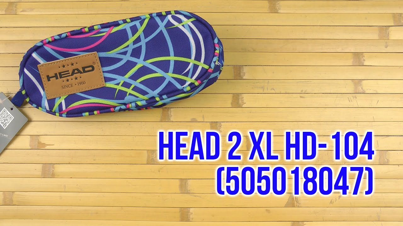 Распаковка Head 2 XL HD-104 с двумя отделениями (505018047)