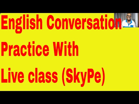 English Conversation Practice With Live Class Through Skype! Indian English Teacher Here!