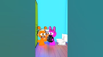 Incredibox Sprunki Squid Game - When dropped your phone in toilet - Pinki and Oren