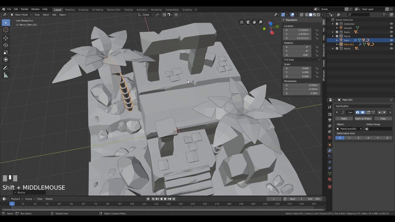 10 Objects layout - YouTube