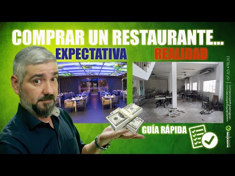 Vídeo: Com Comprar Un Restaurant