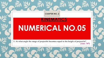 At what angle the range of projectile becomes equal to the height of projectile?