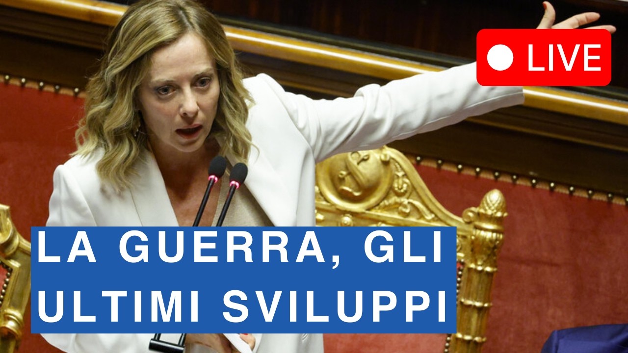 Guerra, le parole di Giorgia Meloni