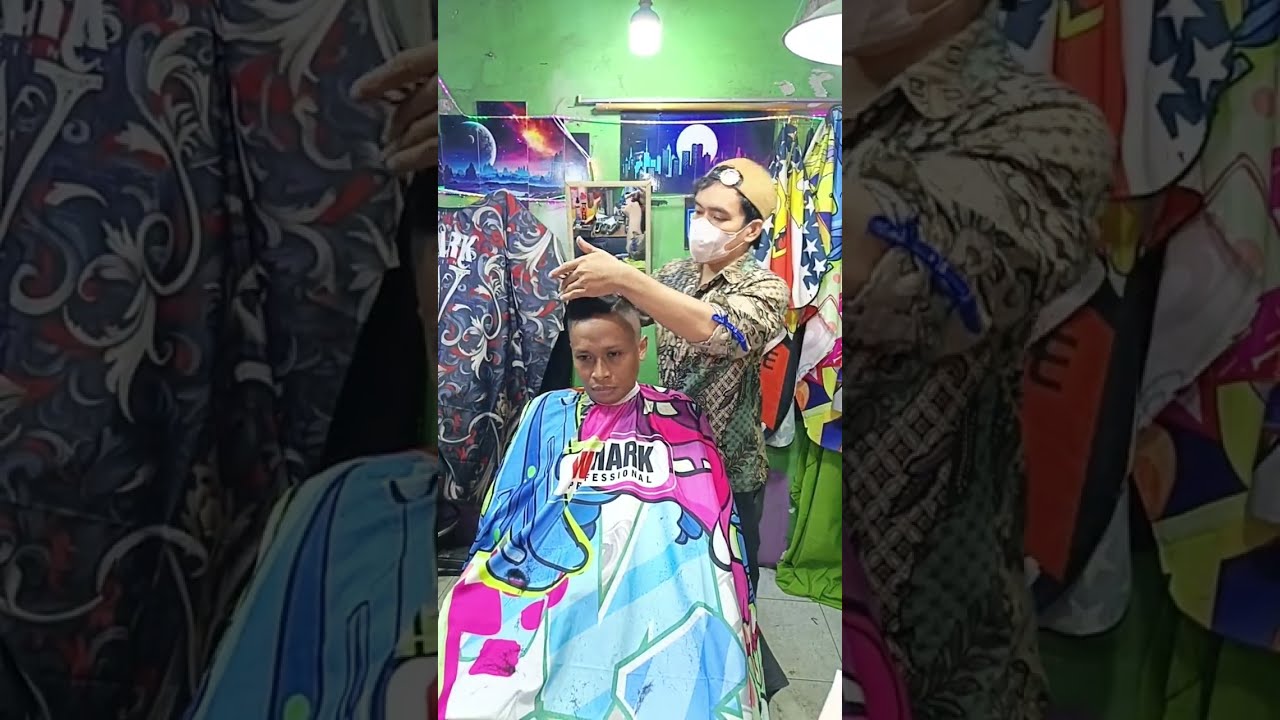 Pangkas Rambut Al-Hirsyun ✂️ Barbershop 24 Jam Batu Ceper | Depan PT Cussons