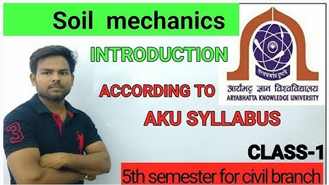 Soil mechanics