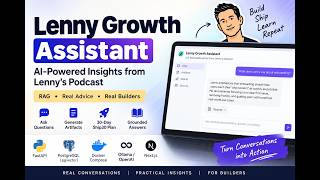 I Built an AI Assistant for Lenny's Podcast 🚀 | RAG + Ollama + Ship30