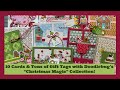 10 Cards & Tons of Gift Tags with Doodlebug's Christmas Magic Collection!