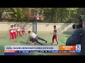 California gov gavin newsom plows into child while playing basketball in china