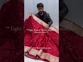 Light Maroon Shade Traditional Zari Buti Weave Mashru Katan Silk Banarasi Saree with Intricate