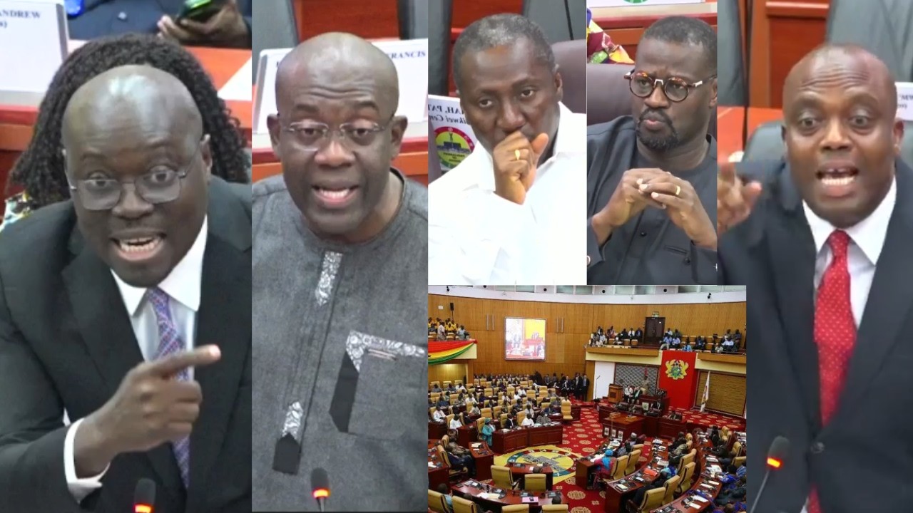 You're Empty Headed,Come & Let Ato Teach You-NPP MPs Ðisgracëd As Ato Forson's Boy Expèsës Them