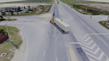 Intersection Accident Animation - Tractor Trailer