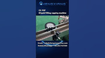 CX-YGF E-liquid Filling capping machine #fillingmachine #labelingmachine #vape