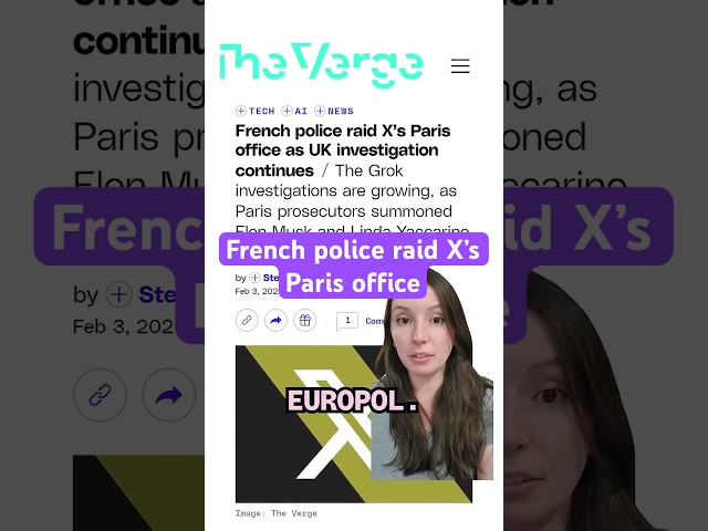 French police raid X’s Paris office