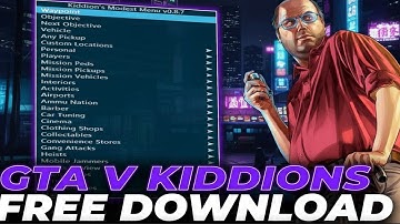 [NEW] GTA 5 Mod Menu PC (2025) / Free Kiddions Cheat, Money Hack & Online Mods
