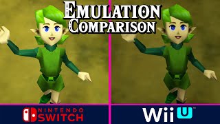 Switch Vs Wii U Emulation | Ocarina of Time... Which is BETTER? - YouTube