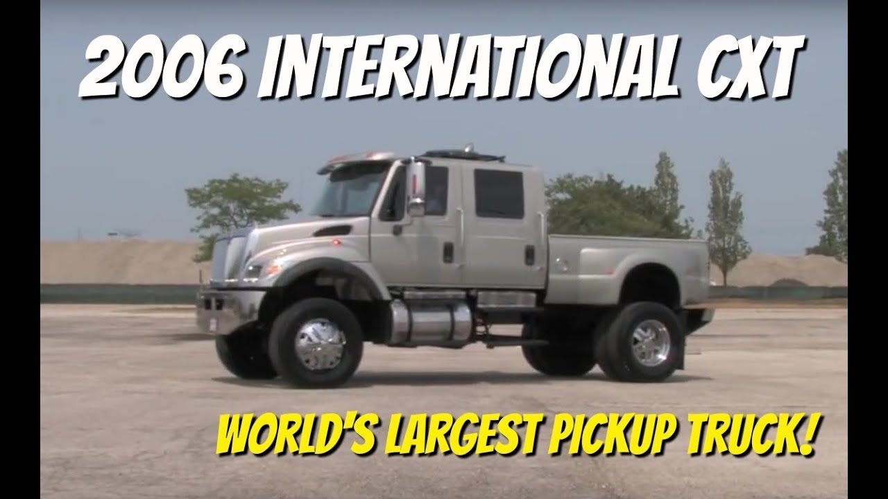 international cxt pickup truck