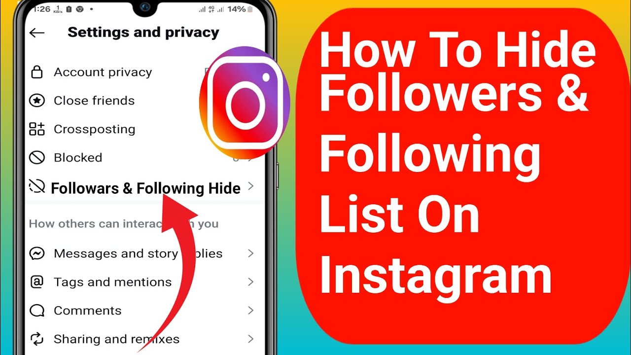 How To Followers And Following Hide List On Instagram || (New 2024 ...