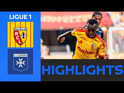 RC Lens - AJ Auxerre | 5-2 | Highlights | Ligue 1 2026-27 | lens auxerre