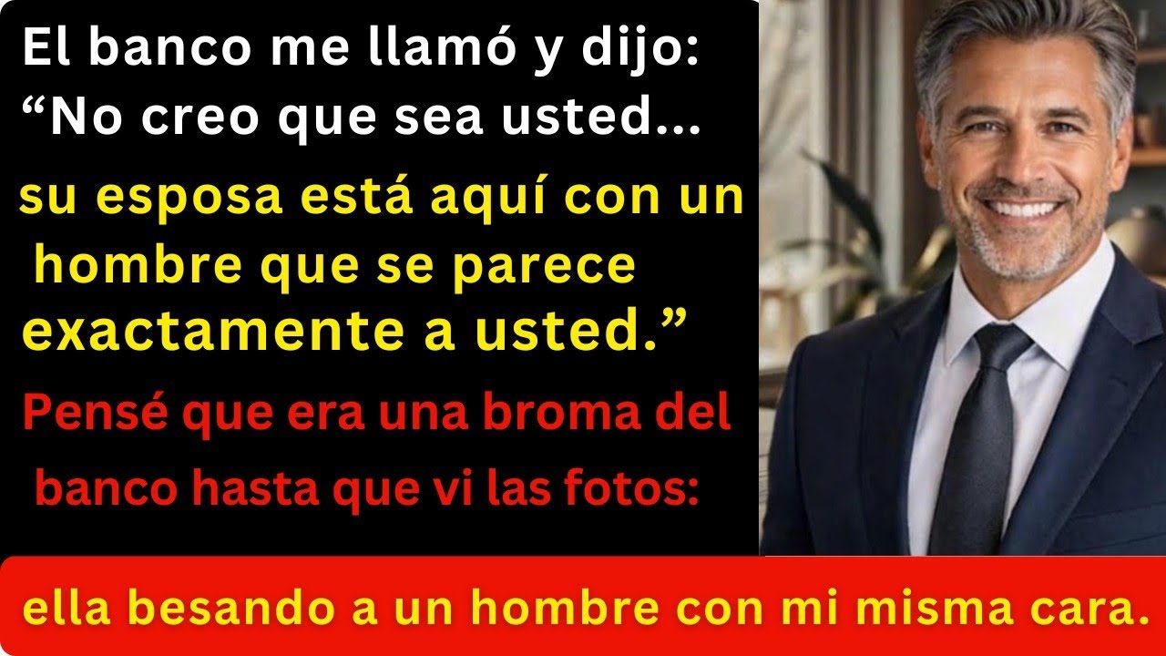 Estaba trabajando cuando el banco llamó: 