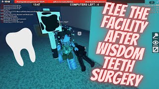 Playing Roblox Flee the Facility After Wisdom Teeth Surgery!