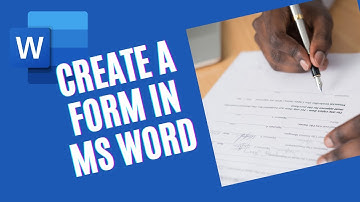 How to Create a Form in Word Using Tables | How to Create Customer Service Request Form