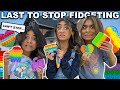 LAST TO stop playing with FIDGETS POP ITS | GEM Sisters