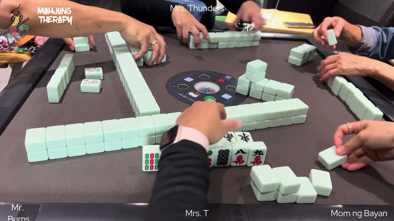 #561 Oct 18 2024 Hokage moves yarn, Mrs T?😄🥷 #mahjongtherapy #mahjong