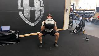 Med Ball Squat Clean