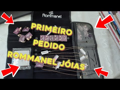 PRIMEIRO PEDIDO ROMMANEL JÓIAS